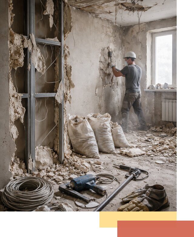 Профессиональный демонтаж зданий и конструкций в Удомле