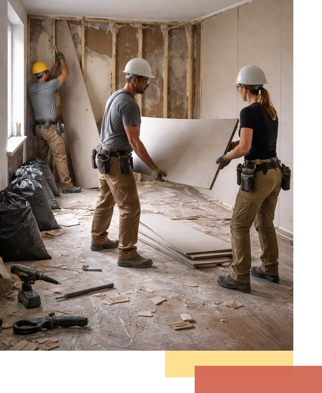 Демонтаж стеновых панелей в Удомле быстро и аккуратно