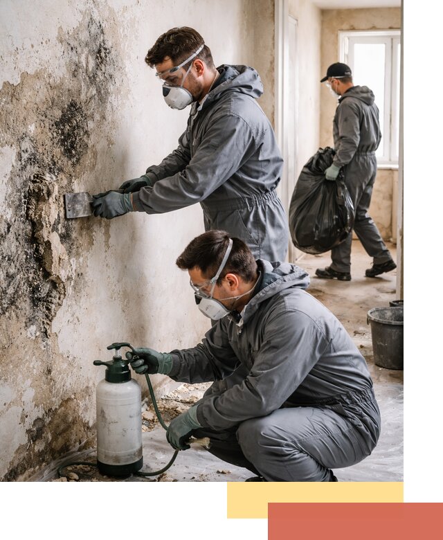 Удаление плесени со стен профессионально в Удомле