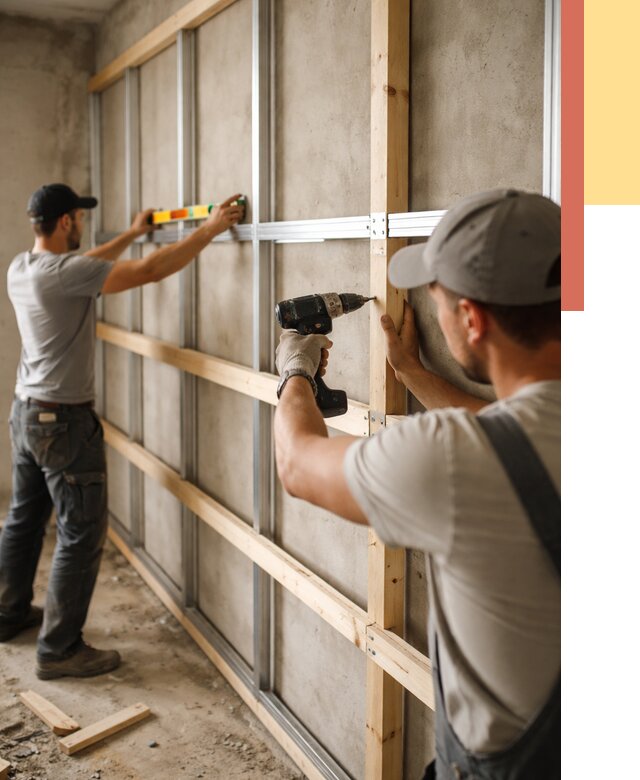 Устройство обрешетки под панели в Удомле от 2182 руб. — монтаж под ключ | ОТДЕЛОЧНИК-Дмл