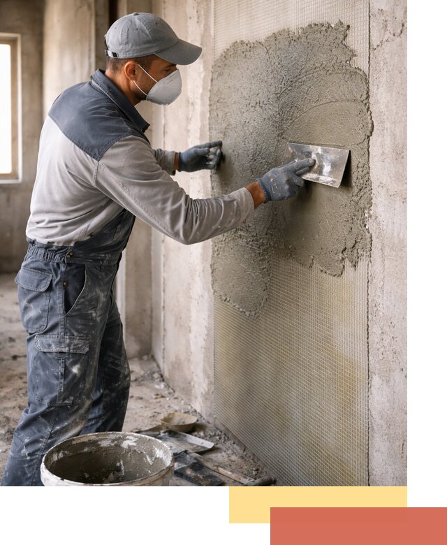 Штукатурка стен по сетке в Удомле под ключ качественно и быстро