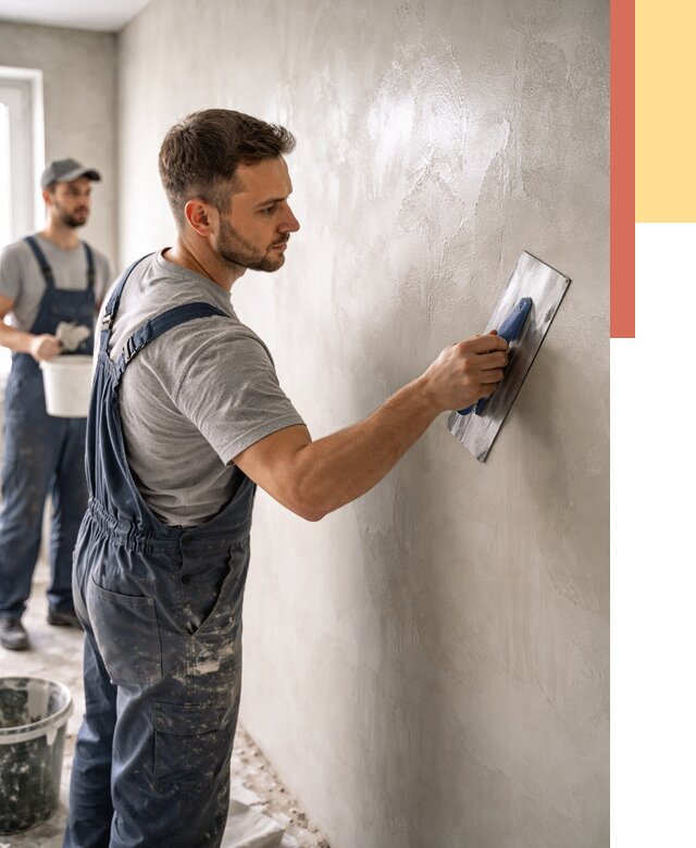 Глянцевание штукатурки стен в Удомле от 7792 руб. — услуги и затирка | ОТДЕЛОЧНИК-Дмл