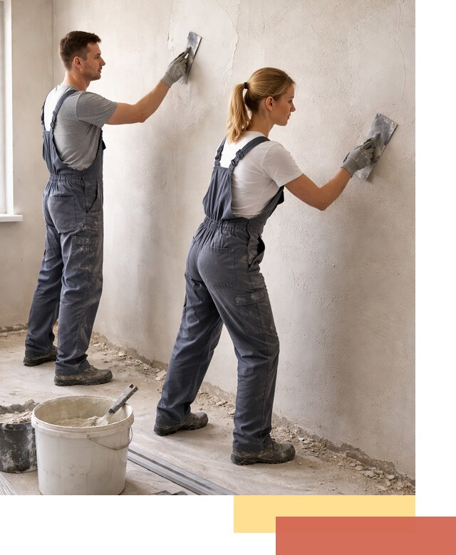 Штукатурка стен под обои в Удомле профессионально и быстро