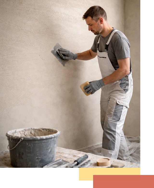 Декоративная штукатурка травертин в Удомле для стен и потолков