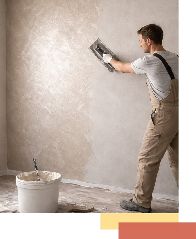 Декоративная штукатурка «Мокрый шелк» под ключ в Удомле