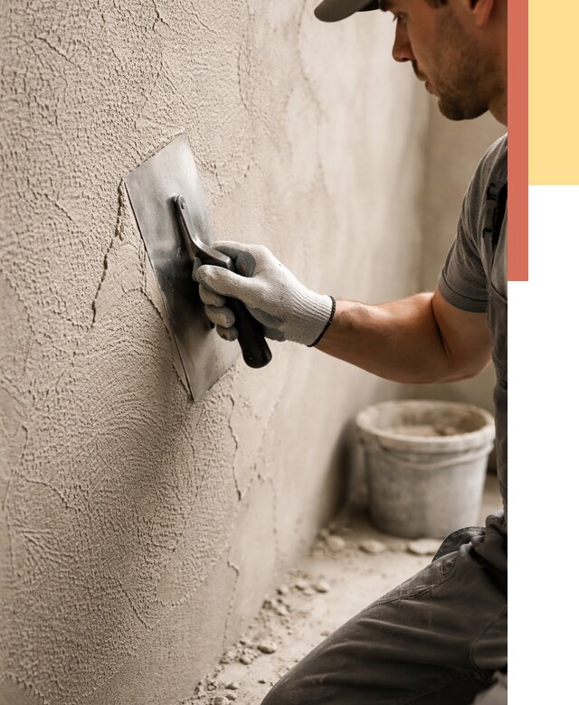 Структурная штукатурка стен в Удомле от 4675 руб. под ключ | ОТДЕЛОЧНИК-Дмл