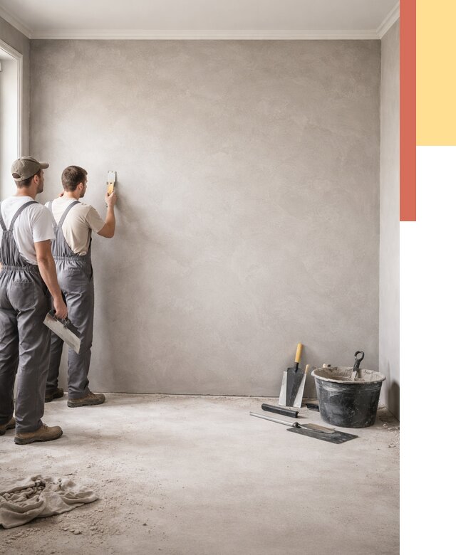 Микробетон на стены в Удомле от 1299 руб. — нанесение и отделка | ОТДЕЛОЧНИК-Дмл