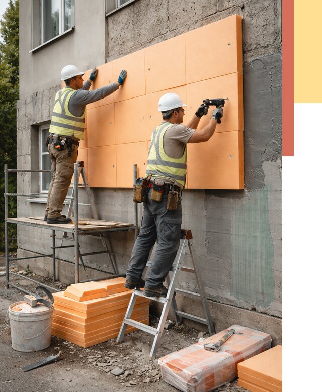 Утепление стен пеноплексом в Удомле от 1922 руб./м2 — быстро и недорого | ОТДЕЛОЧНИК-Дмл