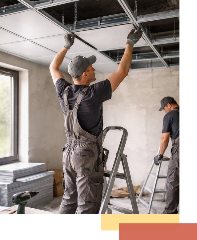 Монтаж кассетного потолка в Удомле качественно и быстро