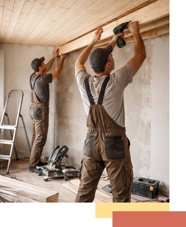 Монтаж потолка из вагонки в Удомле профессионально и аккуратно