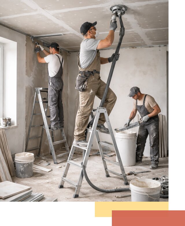 Ремонт потолка из гипсокартона в Удомле: быстрый и качественный монтаж