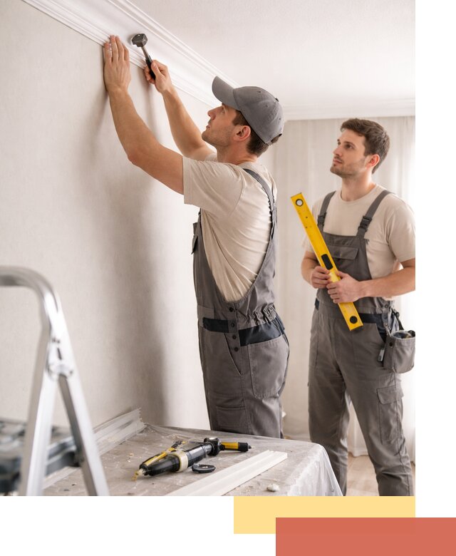 Монтаж потолочного плинтуса в Удомле качественно и быстро